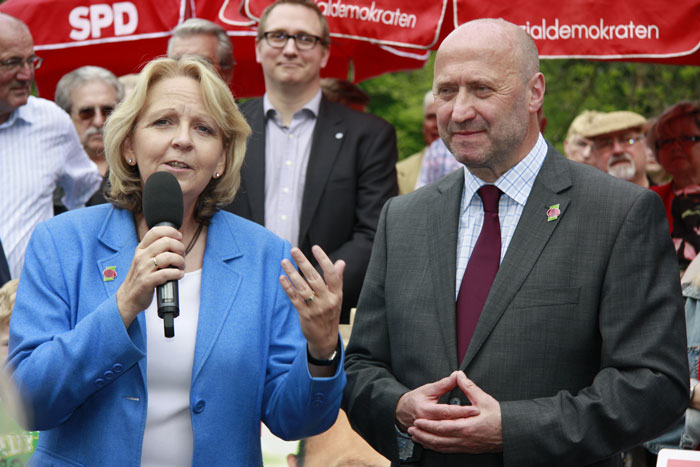 „300 Jahre SPD“  - Hannelore Kraft besucht Jubiläumsfestakt der SPD in Zons