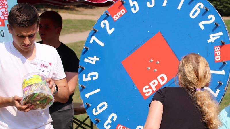 SPD-Sommerfest: Familien kosteten das Ferienende aus