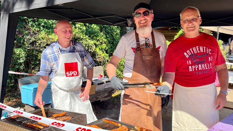 Sommer, Sonne, SPD-Sommerfest im Tannenbusch